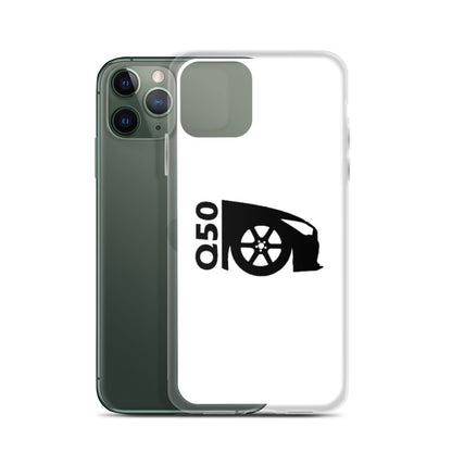 Q50 iPhone Case White - VQ Fanatics