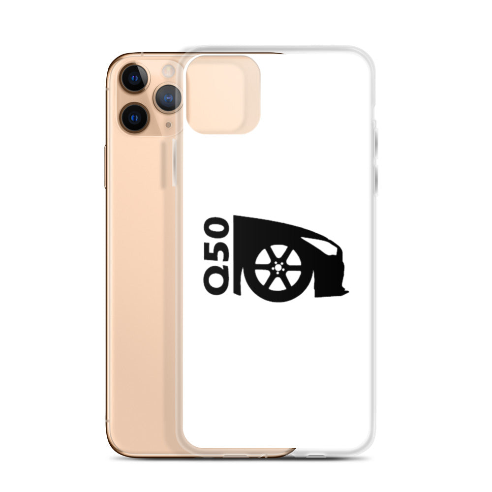 Q50 iPhone Case White - VQ Fanatics