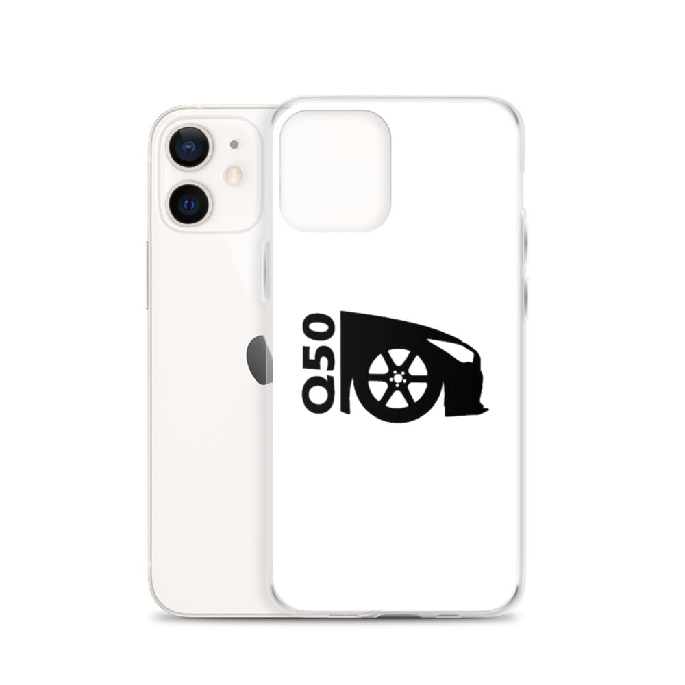 Q50 iPhone Case White - VQ Fanatics