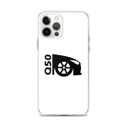 Q50 iPhone Case White - VQ Fanatics