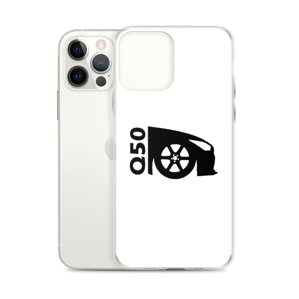 Q50 iPhone Case White - VQ Fanatics