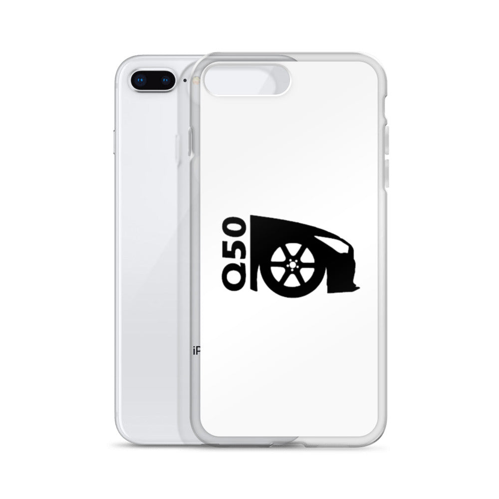 Q50 iPhone Case White - VQ Fanatics