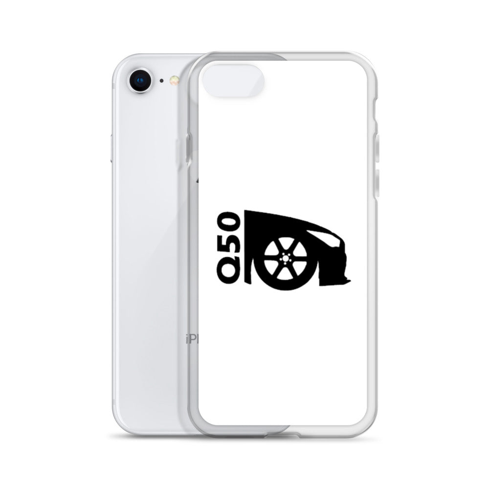 Q50 iPhone Case White - VQ Fanatics