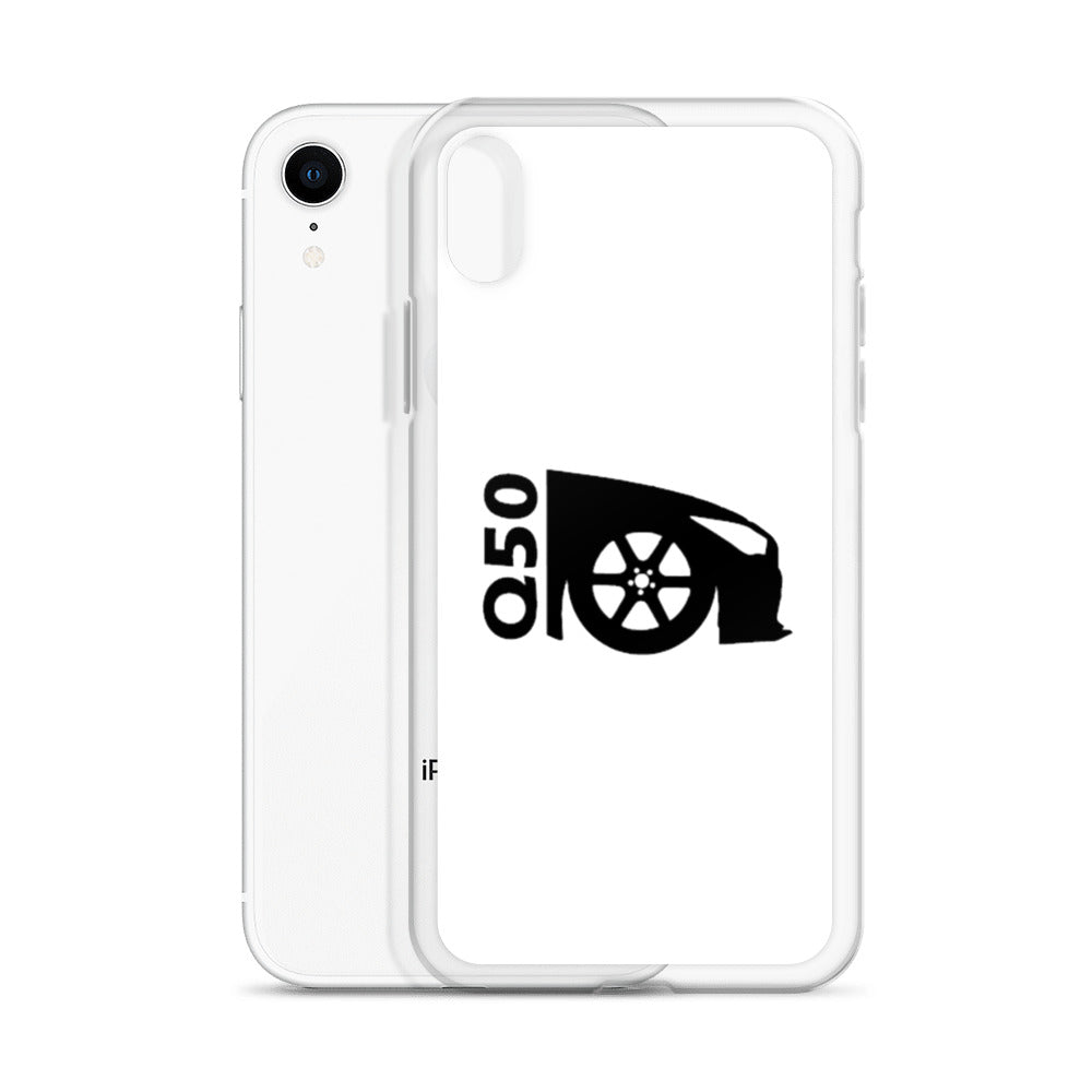 Q50 iPhone Case White - VQ Fanatics