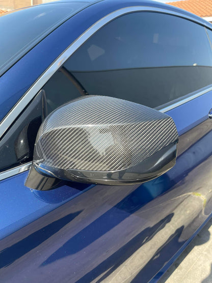 Q50 Q60 OEM+ Carbon Fiber Mirror Caps - VQ Fanatics